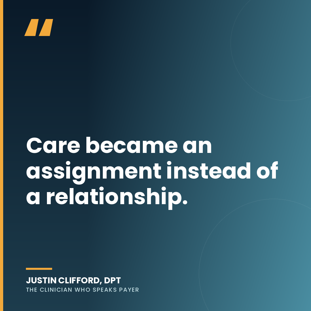 Quote card: a resourcing problem wearing an unsalvageable relationship costume.